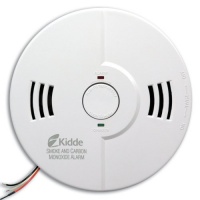 Kidde KN-COSM-IB Hardwire Combination Carbon Monoxide and Smoke Alarm with Battery Backup and Voice Warning, Interconnectable