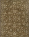 Area Rug 7x9 Rectangle Traditional Brown Color - Momeni Belmont Rug from RugPal