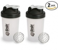 Sundesa Blenderbottle with Blenderball (20oz/Black) Pack of 2