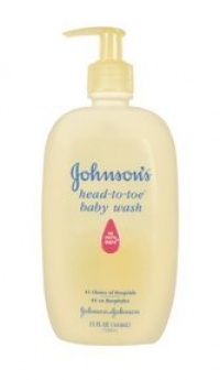 Johnson's Head-to-Toe Baby Wash, 15-Ounce Package (Pack of 6)