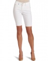 Levi's Women's 512 Bermuda, White Highlighter, 8