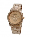 Bombshell Women's BS0314R Runway Rhinestone Rose Gold Tone Watch