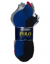 Polo 6 Pack Quarter Sock Assorted 0