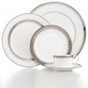 Martha Stewart Handkerchief Lace 5pc Place Setting Bone China