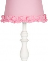 Princess 'Girls Table or Desk Lamp with Pink Ruffle Shade