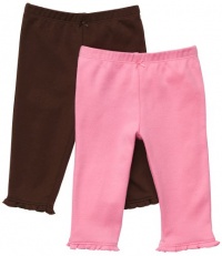 Carter's 2-pk. Pink & Black Pull On Pants