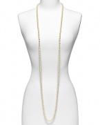 This season, drape yourself in luxurious beads for a look that's both exquisitely classic and endlessly fun.