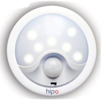 Hipe 8 LED Automatic Motion-sensing Night Light - Battery Powered Hallway Light with a built in Motion and light Sensor