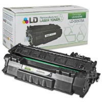 LD © Remanufactured Replacement Laser Toner Cartridge for Hewlett Packard (HP) CE505A (05A) Black