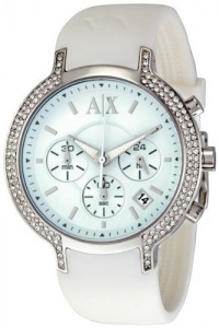 Armani Exchange White Out Ladies Watch 5062