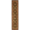 Safavieh Anatolia Collection Handmade Rug, Olive/Rust, 2' 3 x 8'