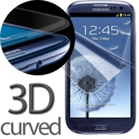 SPIGEN SGP Galaxy S3 Screen Protector ***Full Coverage*** 3D Curved Crystal Dry Screen Protector [2-PACK] Film Cover Shield for AT&T, Verizon, Sprint, T-Mobile, International, 3G, US, LTE, i9300 [CLEAR]