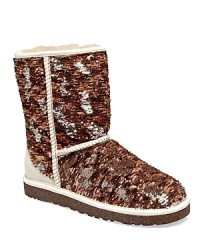 UGG® Australia's chicly sparkling camouflage boots aren't hiding anything--except your toes from wintry elements, of course.