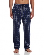 Nautica Men's Knit Anchor Stripe Pant