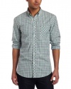 Ben Sherman Men's Plectrum Long Sleeve Premium House Check Woven Shirt