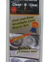 Clean-N-Clear 5 Minute Headlight Restoration Kit