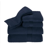 Kassatex KDK-256-N Kassadesign Towel Set, Navy