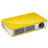 Vivitek Qumi Q5 500 Lumen WXGA HD 720p HDMI 3D-Ready Pocket DLP Projector with 4GB Memory (Yellow)