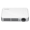 Vivitek Qumi Q5 500 Lumen WXGA HD 720p HDMI 3D-Ready Pocket DLP Projector with 4GB Memory (White)