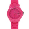 Toy Watch Monochrome Shocking Pink Dial Unisex Watch MO04PS