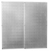 Wall Control 30-P-3232GV Galvanized Steel Pegboard Pack