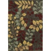 Contour CON02 Rectangle Rug, Forest, 5-Feet by 7.6-Feet