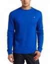 Southpole Men's Basic Long Sleeve Thermal T-Shirt With Hexagon Chest Detail