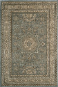 Momeni BELMOBE-03LBL5376 LightBlue Rug