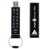 Apricorn Aegis Secure Key 32 GB USB 2.0 256-bit AES-CBC Encrypted Flash Drive ASK-256-32GB (Black)