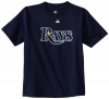 MLB Tampa Bay Rays Official Wordmark Short Sleeve Basic Tee Boys'