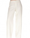 Armani Collezioni BEIGE Linen Pants Trousers, 16, Beige