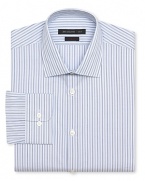 John Varvatos Star USA Faded Stripe Dress Shirt - Contemporary Fit