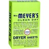 Dryer Sheets Lemon Verbena 80 Count