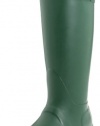 Hunter Original Tall Welly Boot,Green/Green,Women's 9 M/Men's 8 M