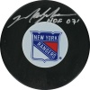 Steiner Sports NHL New York Rangers Mark Messier Rangers Autograph Puck with HOF Inscription.