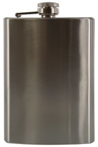 SE HQ8 Stainless Steel Hip Flask