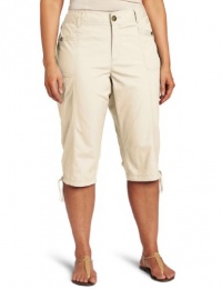 Dockers Women's Plus-Size Poplin Capri Promo Pant