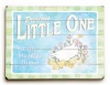 Little One Ducklings (Personalized) 14x20 Limited-Edition Artistic Planked Wood Sign