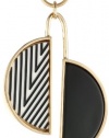 Kenneth Cole New York Striped Geometric Pendant Long Necklace, 29