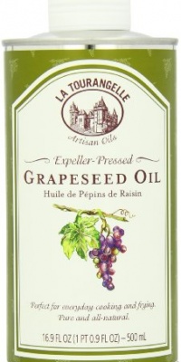 La Tourangelle Grapeseed Oil, 16.9-Ounce Cans (Pack of 3)