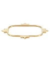 Decidedly downtown, this Rebecca Minkoff bangle defines your wrist with its skinny silhouette, styled to lend a subtle edge to your bracelet stack.