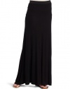 BCBGMAXAZRIA Women's Karolin Wide Banded Full Rib Skirt, Black, X-Small