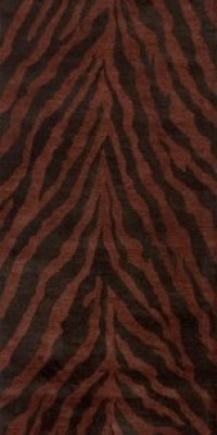 Area Rug 2x8 Runner Animal Inspirations Tiger Color - Momeni Serengeti Rug from RugPal