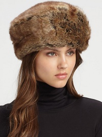 EXCLUSIVELY AT SAKS. A statement piece with a soft design that's sure to keep you warm all season long. PolyesterImported