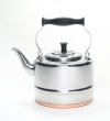 BonJour 2-Quart Stainless Steel Classic Tea Kettle with Copper Bottom