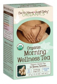 Earth Mama Angel Baby Organic Morning Wellness Tea, 16 teabags