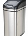 Nine Stars DZT-30-1 Infrared Touchless Stainless Steel Trash Can, 7.9-Gallon