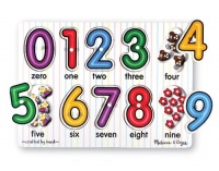 Melissa & Doug See-Inside Numbers Peg