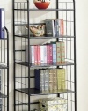 Coaster Five Tier Black Metal Bookcase