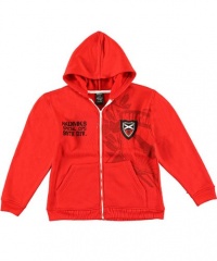 Akademiks Special Ops Hoodie (Sizes 8 - 20) - red, 14 - 16